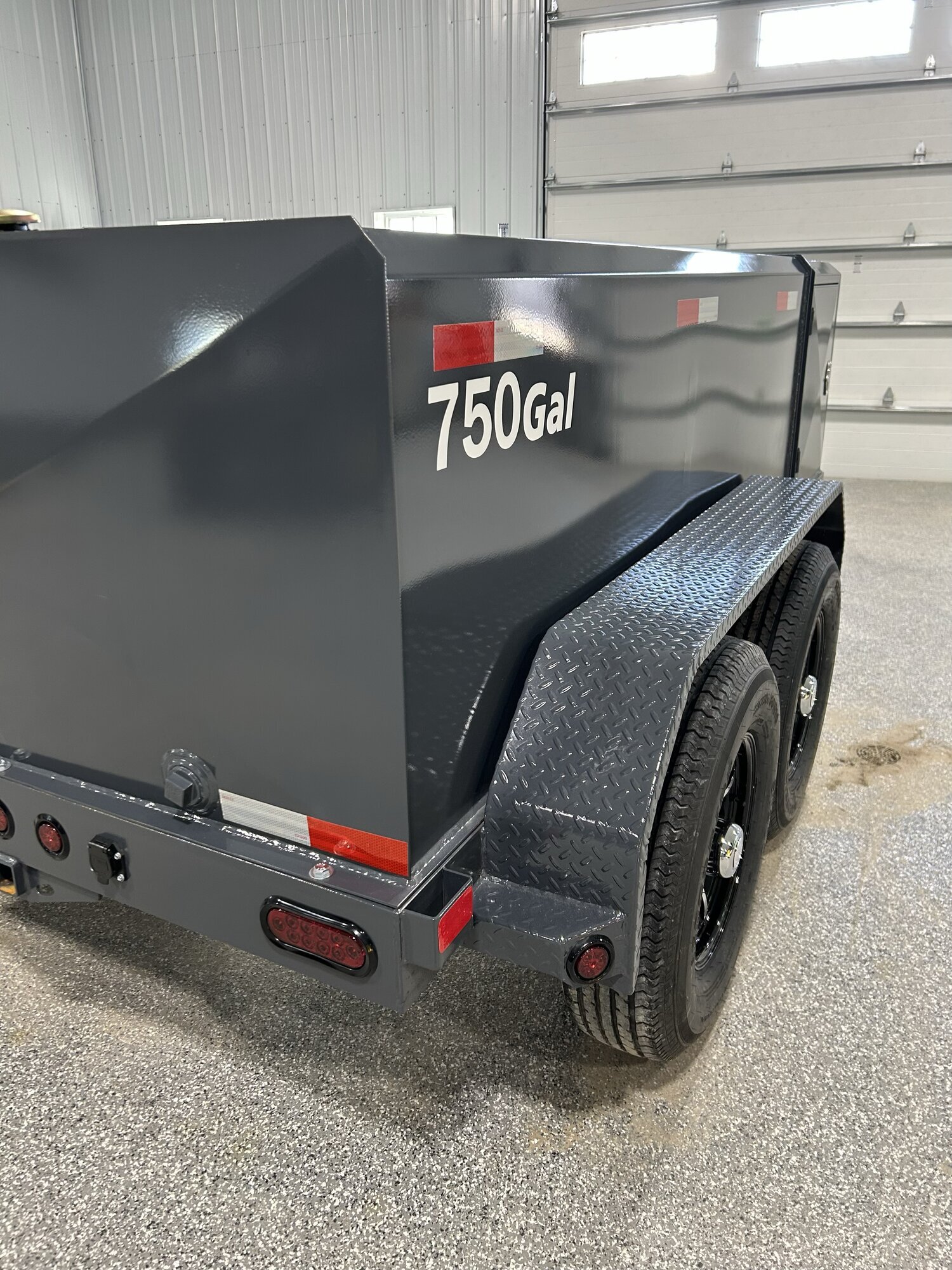 dnj 750gal fuel trailer rear quarter shop
